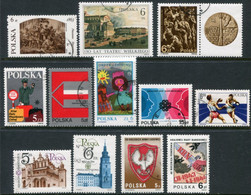 POLAND 1983 Eleven Commemorative Issues Used. - Gebraucht