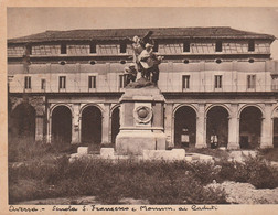 Aversa - Scuola S.Francesco E Monum. Ai Caduti - Aversa