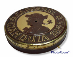 65808 Scatola Di Latta Vintage - Gianduia 1865 - Caffarel - Dozen