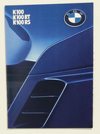 12238 Brochure Pubblicitaria - Moto BMW 1983 - K100 K100 RT K100 RS - Motorfietsen