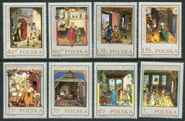 POLAND 1969 Trades In 16th Century Paintings MNH / **.  Michel 1963-70 - Ungebraucht