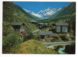 BLATTEN Im Lötschental Auto VW-Bus - Blatten