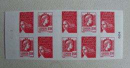 Carnet De 10 Timb. Les60ans De La Marianne D'Alger( N°1512) - Modern : 1959-…