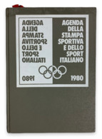 43001 Agenda Della Stampa Sportiva E Dello Sport Italiano 1980 - Diplômes & Bulletins Scolaires