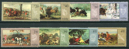 POLAND 1968 Paintings: Hunting Scenes MNH / **.  Michel 1890-97 - Ongebruikt