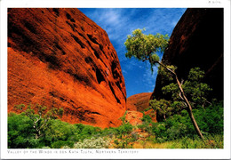 (4 A 21) Australia - NT - Valley Of The Wind In Kata Tjuda National Park (but Posted With GERMAN Stamp !) - Non Classés