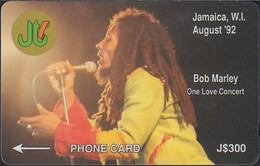 Jamaica - 9C - Bob Marley - 9JAMC - J$300 - RR - Giamaica