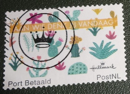 Nederland - NVPH - Persoonlijke - Gebruikt - Port Betaald - Hallmark - Catussen - Kroontje - Timbres Personnalisés