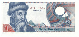 NO VALUE CAMPIONE SPECIMEN DE LA RUE GIORI OPTI NOTA GUTENBERG FDS - [ 7] Fautés & Variétés