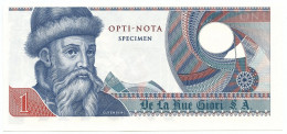 NO VALUE CAMPIONE SPECIMEN DE LA RUE GIORI OPTI NOTA GUTENBERG FDS - [ 7] Fouten & Varianten