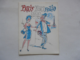 PARIS PORTFOLIO - 10 PARISQUE CARTOONS BY MISHA - Otros Editores