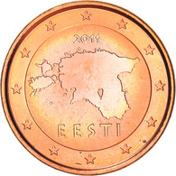 Estonia, Euro Cent, 2011, Vantaa, TTB+, Copper Plated Steel, KM:61 - Estonie