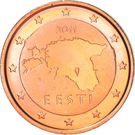 Estonia, 2 Euro Cent, 2011, Vantaa, SUP+, Copper Plated Steel, KM:62 - Estonie