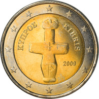 Chypre, 2 Euro, 2009, SUP+, Bi-Metallic, KM:85 - Cyprus