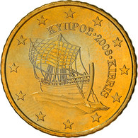 Chypre, 50 Euro Cent, 2008, SUP+, Laiton, KM:83 - Cyprus