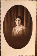 Cpa Photo, Femme Dans Un Médaillon, Photographe Pierre Florian Bordeaux 33 Gironde, Papier Guilleminot - Fotografie