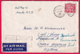 Kanada Brief Etwas Gebraucht, Gelaufen 1953 (Nr. 104) - 1903-1954 Rois