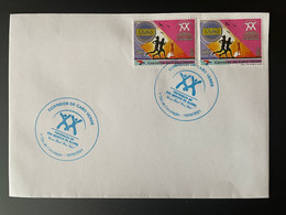 Cape Kap Cabo Verde 2021 Mi. Bl. ? FDC 1er Jour Menos Alcool, Mais Vida! Alcohol Alkohol 1 Julho 2 Val. MNH - Isola Di Capo Verde