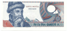 NO VALUE CAMPIONE SPECIMEN DE LA RUE GIORI OPTI NOTA GUTENBERG FDS - [ 7] Fautés & Variétés