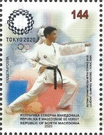 NMK 2020-01 OLYMPIC GAMES TOKYO, NORTH MACEDONIA. 1v, MNH - Non Classés