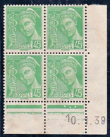 France YT 414 Mercure CD 10/01/39 NSG - ....-1929