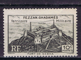 France Fezzan 1946 Architecture, Military Fortress - Altri & Non Classificati
