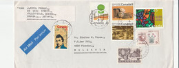 Canada Letter To Bulgaria - Covers & Documents