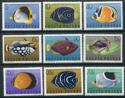 POLAND 1967 Tropical Fish MNH / **.  Michel 1745-6 - Ongebruikt