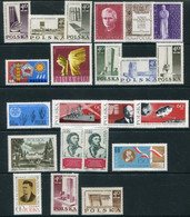 POLAND 1967 Thirteen Complete Issues MNH / ** - Ongebruikt