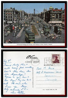 1957 Ireland EIRE Postcard O'Connell Bridge Dublin Sent To Scotland SLOGAN - Brieven En Documenten