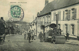 Desvres * Rouleau à Vapeur Cylindre Cylindrage Bitume , Rue Duponchel - Desvres