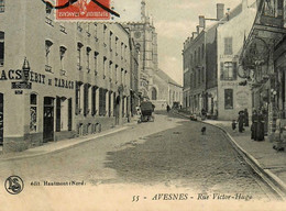 Avesnes Le Comte * Débit De Tabac Tabacs TABAC , Rue Victor Hugo * RIEZ Coiffeur Salon De Coiffure - Avesnes Le Comte