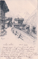 Ayer VS, Litho, DessIn De Meltzer (13.2.1901) - Ayer