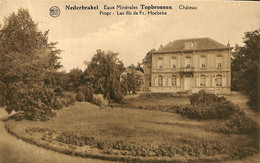 035 306 - CPA - Belgique - Nederbrakel - Eaux Minérales Topbronnen - Château - Brakel