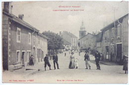 RUE DE L'HÔTEL DE VILLE -  CORCIEUX - Corcieux