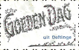 035 347 - CPA - Belgique - Goeden Dag Uit Deftinge - Lierde