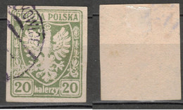 POLEN POLOGNE POLAND 1919 Mi 60 Fi 61 USED - Oblitérés