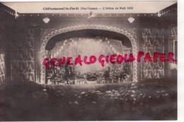 87 - CHATEAUNEUF LA FORET - L' ARBRE DE NOEL 1930- SALLE DES FETES - Chateauneuf La Foret