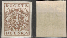 POLEN POLOGNE POLAND 1919 Mi  89 (*) - Gebraucht