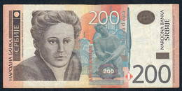 SERBIA P42 200DINARA 2005 #AH   VF NO P.h. - Serbie