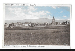 (31513-43) Loudes - Vue Générale Prise De La Route Du Cimetière - Loudes