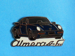 1 PIN'S  //  ** PORSCHE CARRERA / ALMERAS Frères ** . (Jep) - Porsche