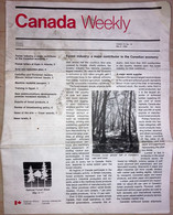 Canada Weekly May 8, 1985 Forest Industry - Other & Unclassified