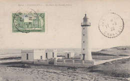 Maroc - Phare - Casablanca -  Le Phare Des Roches Noires - Circulée 04/02/1920 - Lighthouses