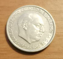 Espagne - 10 Centimos Franco -  Année 1959. - 10 Centesimi