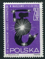 POLAND 1964 Astronautical Congress MNH / **.  Michel 1526 - Ongebruikt