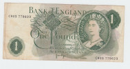 GREAT BRITAIN £ 1 POUND 1970 - 77 ( Signature J. B. Page ) VF P 374g 374 G - 1 Pond