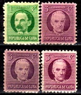 Cuba-0055- Emissione 1925 (+/sg) Hinged/NG - Qualità A Vostro Giudizio. - Unused Stamps