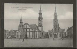 SINT-TRUIDEN-LA GRAND'PLACE-LES 3 TOURS-UITGAVE BERTELS-BRUX-NIET VERSTUURD-ZIE DE 2 SCANS-RARE! ! ! - Sint-Truiden