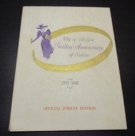 Golden Anniversary Of Fashion City Of New York  1898 - 1948 - Otros & Sin Clasificación
